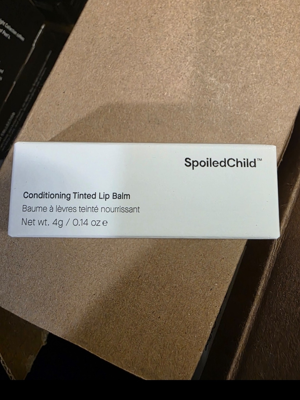 Spoiled Child Conditioning Tinted Lip Balm 
Shade : Natural Pink - Picture 2 of 4